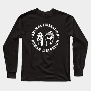 Animal Liberation Animal Rights Long Sleeve T-Shirt